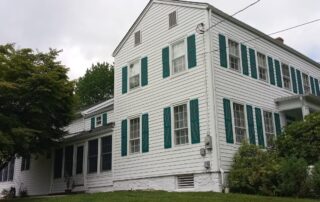 exterior house painting - peeling paint